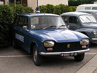 Peugeot 204 Break Gendarmerie (de 1965 a 1976) (4)